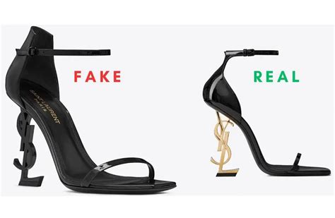 ysl shoes fake vs real|are ysl tribute sandals real.